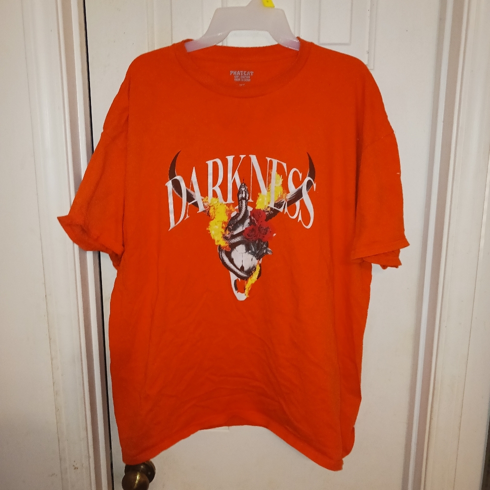 Orange Darkness Graphic Tee - Picture 5 of 6
